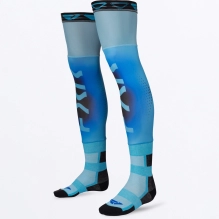 FXR RIDING SOCK AIR 27 SKY/BLACK