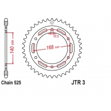 BAKDREV 47T BMW F800R 10.5mm HULL