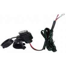 Hyper Sno-X Eluttag USB 2 uttag 12V-> 5V/2Ah