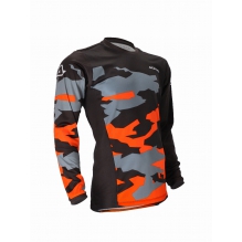ACERBIS X.DURO JERSEY  ENDURO WINTER, BLACK/ORANGE