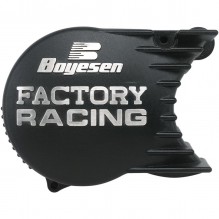 BOYESEN IGNITION COVER, BLACK. - YAMAHA YZ80 / YZ85 93-22