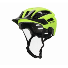 ACERBIS DOUBLEP MTB HELMET, Yellow Fluo / Black