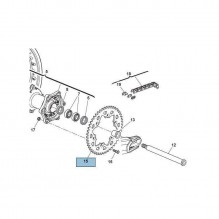 REAR SPROCKET T51 - HUSQVARNA  90-08 & SMS 125 & TE449 / TE511