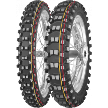MITAS 90/100-16 51M TT TERRA FORCE-MX SM Rear (Rød/Gul)