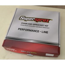 Supersprox kjede- og drevsett  16/56T - Kawasaki Z125 2018-2023