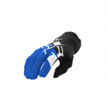 ACERBIS LINEAR MX GLOVES, BLUE/BLACK