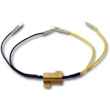 ERMAX RES02 RESISTANCE ALU 25 WATTS WITH WIRE HARNESS FOR INDICATORS TANTS