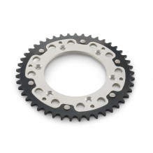 REAR SPROCKET SILVER, 46T - 701 ENDURO & TE/FE 2024-