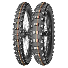 MITAS 100/90-19 TERRA FORCE-MX SM 57M TT REAR  (Rød/gul)