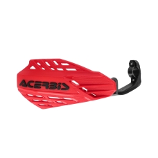 ACERBIS HANGUARDS LINEAR VENTED, RED/BLACK