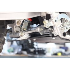 AXP Linkage guard plate Black Honda CRF300L/CRF300L RALLY 21- / CRF250L 23-