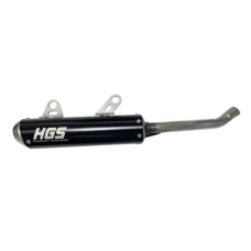HGS Ljuddämpare 2T Racing SX85 25-.. TC85 25-.. Svart Stål