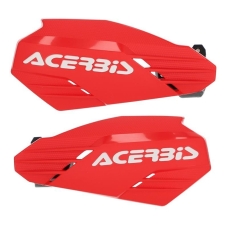 ACERBIS K-LINEAR H HANDGUARDS, HONDA - RED/WHITE