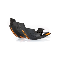 ACERBIS SKID PLATE - KTM EXC-F450 & EXC-F500 2020-2023 - BLACK/ORANGE