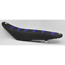 GUTS Ribbed Cover Std + High, Black/Blue, YZ85 22-25