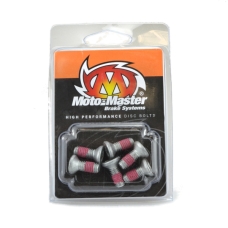 Moto-Master, Skiv Bult M6*12 Försänkt 6st, BAK FRAM