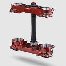 XTRIG  Triple Clamp ROCS Tech KTM/HQ MX 23-27, Enduro 2024- 22 mm Brown