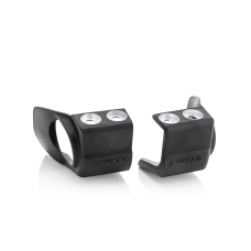 ACERBIS FORK SHOE PROTECTORS,  BLACK - YAMAHA / FANTIC / Triumph