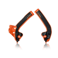 ACERBIS FRAME PROTECTOR X-GRIP, Orange/Black - KTM SX85  2018-2024