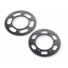 ALU REAR SPROCKET 51T BLACK - TC125 / SX125 / MC125
