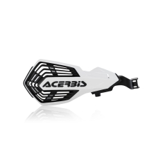 ACERBIS HANDGUARDS K-FUTURE, WHITE/BLACK