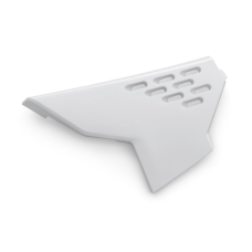 Vented Air filter cover, Left -  White - TC/FC 2023- & TE/FE 2024-