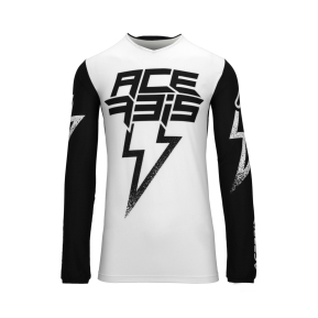 ACERBIS JERSEY X-FLEX BLIZZARD, white/black