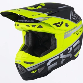 FXR 6D ATR-3 FIM HELMET 26, HiVis