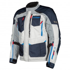 KLIM Carlsbad Jacket Navy Blue - Cool Gray